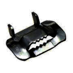 HEBILLAS ACERO INOX NEGRA 1/2" 1 HEBILLAS ACERO INOX NEGRA 1/2" - Imagen 1