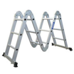 ESCALERA ARTICULADA ALUMINIO 12' 1 ESCALERA ARTICULADA ALUMINIO 12' - Imagen 1