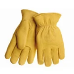 GUANTES PIEL DE CIERVO FORRADO 1 GUANTES PIEL DE CIERVO FORRADO - Imagen 1