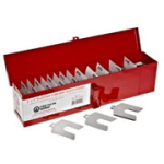 JUEGO LAINAS TROQUELADAS INOX 2" 1 JUEGO LAINAS TROQUELADAS INOX 2" - Imagen 1