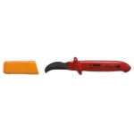 CUCHILLO PELACABLES AISLADO CURVO 220 MM. UNIOR 1 CUCHILLO PELACABLES AISLADO CURVO 220 MM. UNIOR - Imagen 1