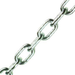 CADENA CINCADA ESLABÓN LARGO 5 MM. - Imagen 1
