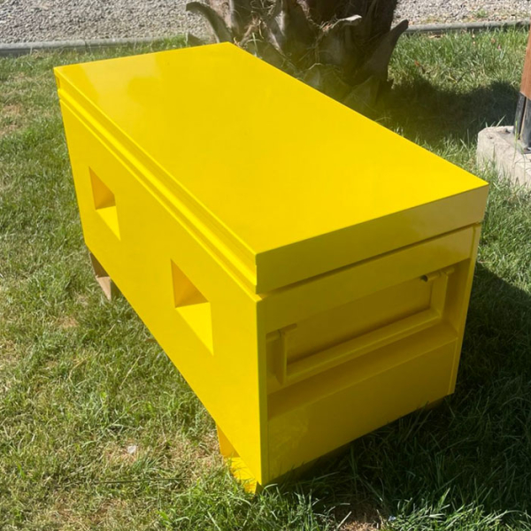 BAUL METÁLICO AMARILLO PARA FAENAS 2 BAUL METALICO AMARILLO PARA FAENAS 03