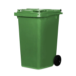 BASURERO PLÁSTICO CON RUEDAS 240 LTS 1 BASURERO PLÁSTICO CON RUEDAS 240 LTS - Imagen 1